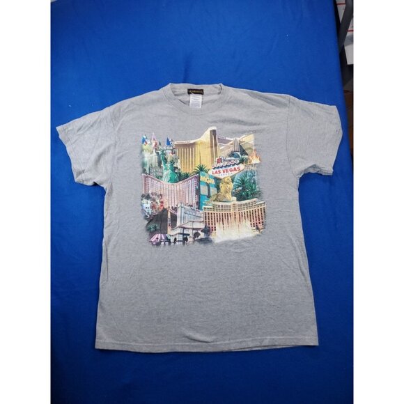 Vintage MGM MIRAGE Las Vegas Gray T-Shirt Men's Size XL - Picture 3 of 15